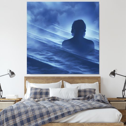 Zie het alleen canvas afdruk (Insitu (Slaapkamer))