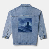 Zie het alleen denim jacket (Achterkant)