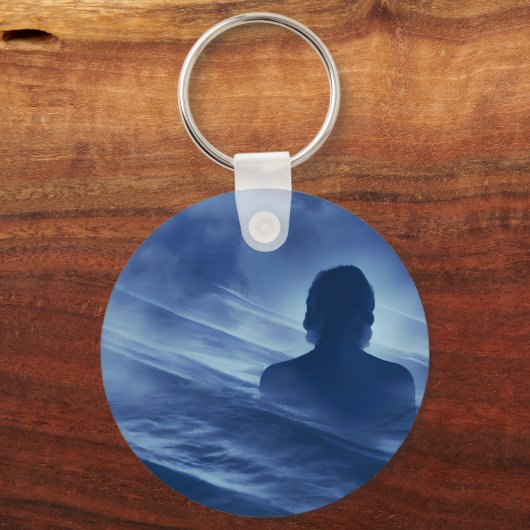 Zie het alleen sleutelhanger (Voorkant)