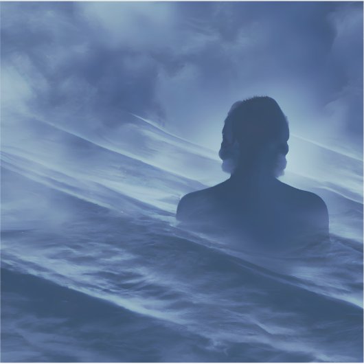 Zie het alleen sticker (Voorkant)