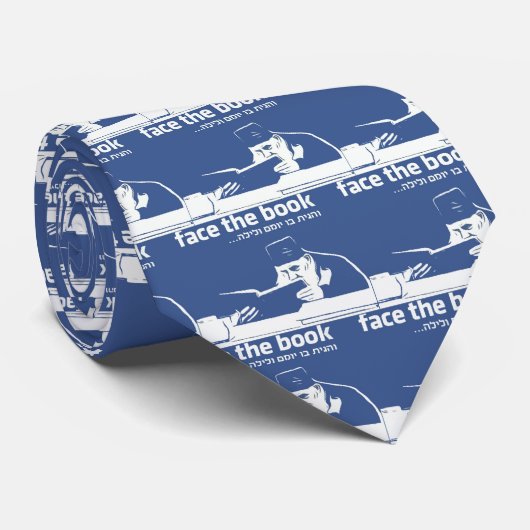 Zie het Boek onder ogen Stropdas (Opgerold)