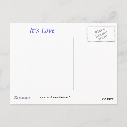 Zie het - Daffodils Briefkaart (Achterkant)