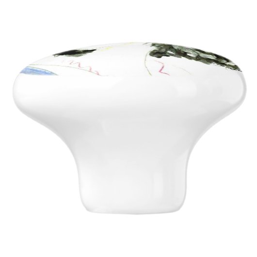 Zie het. keramische knop (Zijkant)