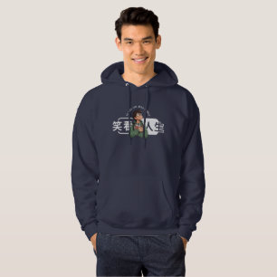 Zie het leven met een glimlach   Heren Hoodie