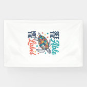Zie het shirtontwerp voor bewustzijn van de Able T Spandoek (Horizontaal)