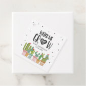 Zie hoe ik groene cactus kweek Succulent Fiesta Bedankjes Labels (In situ)