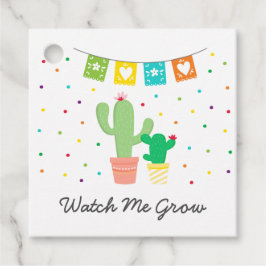 Zie hoe ik het Baby shower van Colorful Fiesta Cac Bedankjes Labels