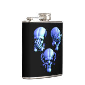 Zie Hoe te spreken Geen Kwaadaardige Schedelkolf Heupfles (Rechts)