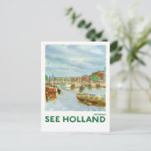 Zie Holland vintage-Briefkaart Briefkaart (Staand voorkant)