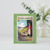 zie Ierland eerste reis Briefkaart (Staand voorkant)