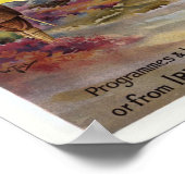 Zie Ierland First - Vintage Travel Poster (Hoek)