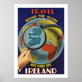 Zie Ierland Poster
