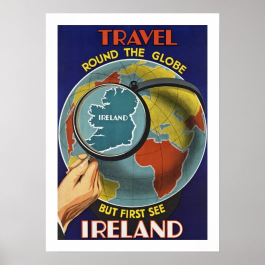 Zie Ierland Poster (Voorkant)