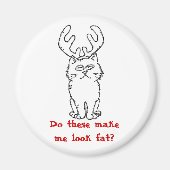 Zie ik er dik uit? magneet (Voorkant)