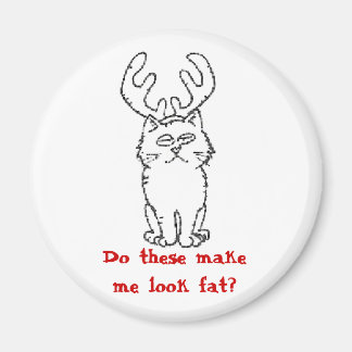 Zie ik er dik uit? magneet