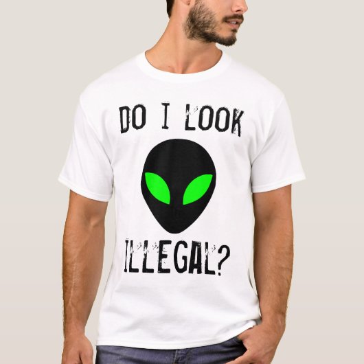 Zie ik er illegaal uit? Shirts (Voorkant)