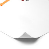 Zie ik eruit als een bundel zenuwen? Neuron Synaps Poster (Hoek)