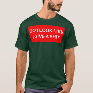 Zie ik eruit alsof ik een grappige sarcastische NS T-shirt