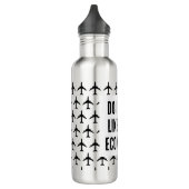 Zie ik eruit alsof ik vlieg Economie Grappige Reis Waterfles (Links)