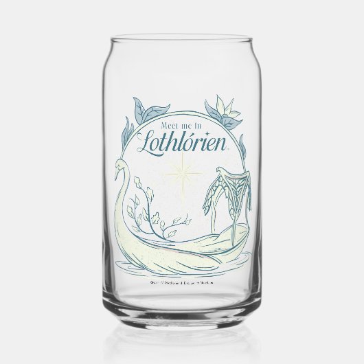 Zie ik in LOTHLORIEN™ - Zwanenboot Blikvorm Glas (Voorkant)