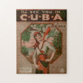  zie ik je op Cuba reizen Legpuzzel (Verticaal)