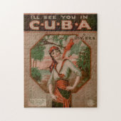  zie ik je op Cuba reizen Legpuzzel (Verticaal)