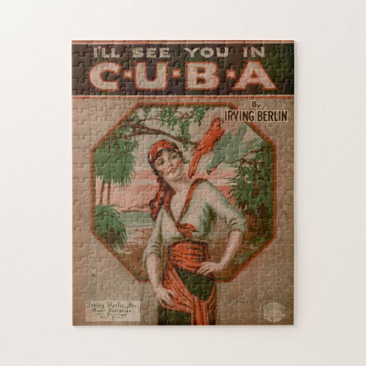 zie ik je op Cuba reizen Legpuzzel (Verticaal)
