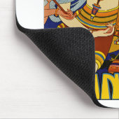 Zie India ~ Ajanta Frescoes Muismat (Hoek)