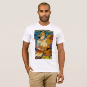 Zie India ~ Ajanta Frescoes T-shirt (Voorkant volledig)