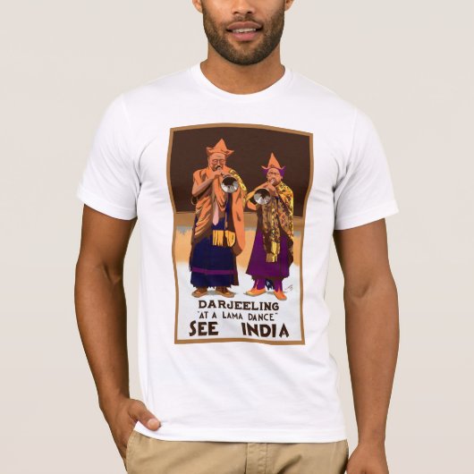 Zie India ~ Darleeling T-shirt (Voorkant)