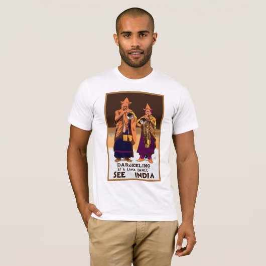 Zie India ~ Darleeling T-shirt (Voorkant volledig)