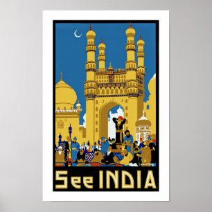 Zie India ~ Hyderabad Poster