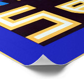 Zie India ~ Hyderabad ~ Vintage Travel Poster (Hoek)