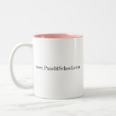 Zie Jane Run, www.PunditSchool.com Mok met twee to (Links)