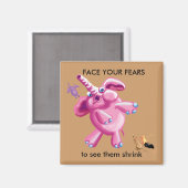 Zie je angst magneet (Voorkant / Achterkant)