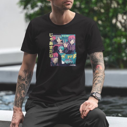 Zie je animme t-shirt