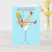 Zie je bij Spring Break Kaart (Gele Bloem)