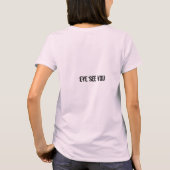 zie je dames Tww shirt (Achterkant)