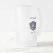 Zie je dat? Eet het Matglas Bierpul (Voorkant rechts)