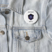 Zie je dat? Eet het Ronde Button 5,7 Cm (In situ)