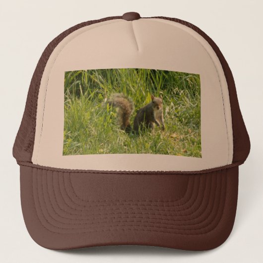 Zie je Eekhoorn Trucker Hoed Trucker Pet (Voorkant)