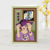 Zie je fears_A_Greeting Kaart (Gele Bloem)