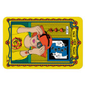 Zie je feesten_B_4x6 koelkast Magnet Magneet (Horizontaal)