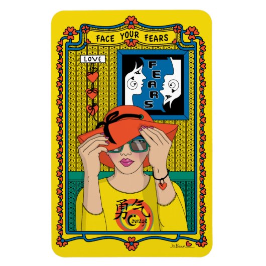 Zie je feesten_B_4x6 koelkast Magnet Magneet (Verticaal)