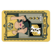 Zie je feesten_C_4x6 koelkast Magnet Magneet (Horizontaal)