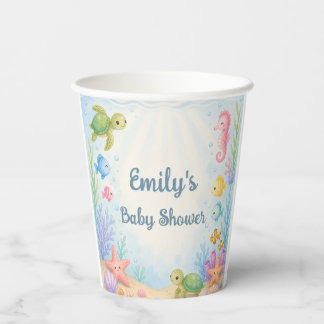 Zie je gauw Baby Borrel Papieren Bekers