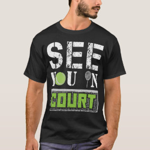 Zie je in het Tennis Tournament Gift Racket T-shirt