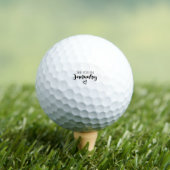 Zie je in januari Zwangerschapsaankondiging Golfballen (Insitu Shirt)