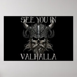 Zie je in Valhalla Poster