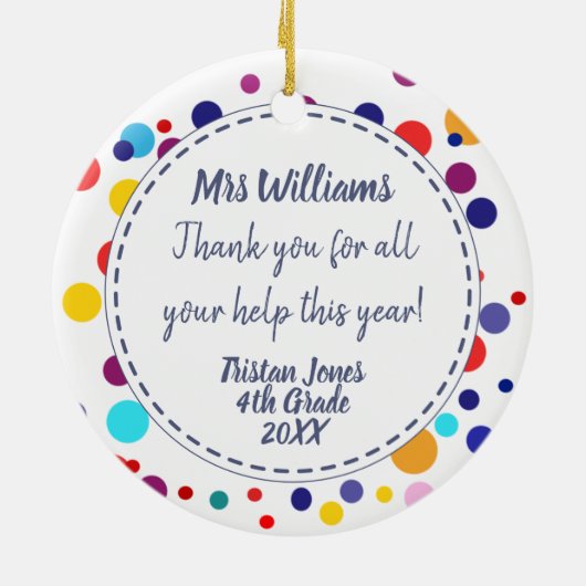 zie je later alligator distanting learning leer keramisch ornament (Achterkant)